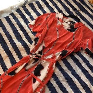 Diane von Furstenberg Silk knee length dress